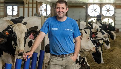Robotic milking barn easy transition for Rolinda Acres 