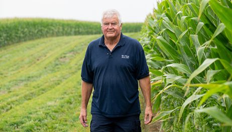 Linn County farmer Dan Voss presented Iowa’s ‘Conservation Farmer Of The Year’ Award for commitment to sustainability