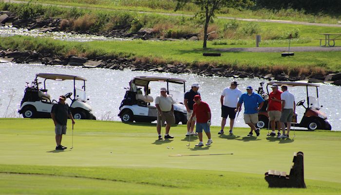 Young Farmer Golf Day fun