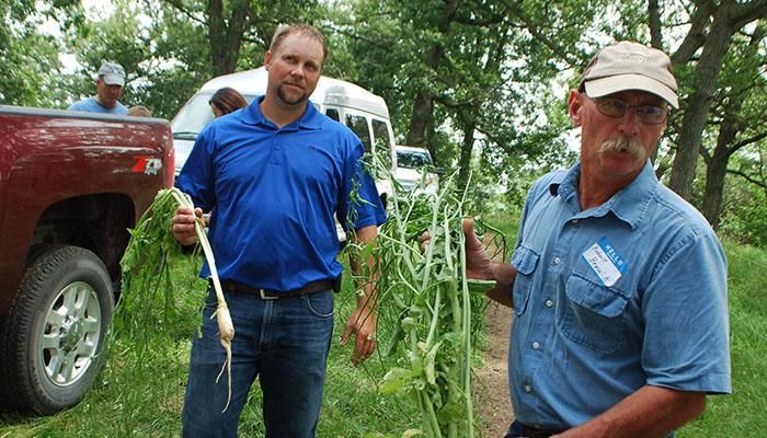Seeing it first hand: Linn Co. farmers show off conservation progress