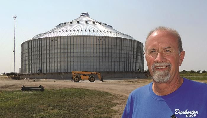 Iowa co-op builds massive grain bin to handle growing harvests