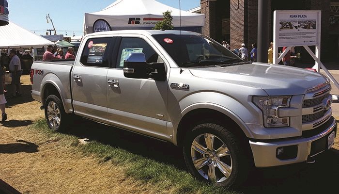 Ford F-150 at the Iowa State Fair