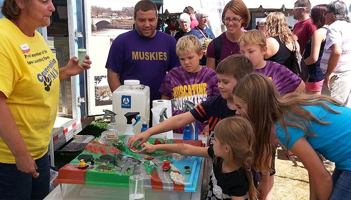 Conservation Station at Farm Bureau Park at the Iowa State Fair