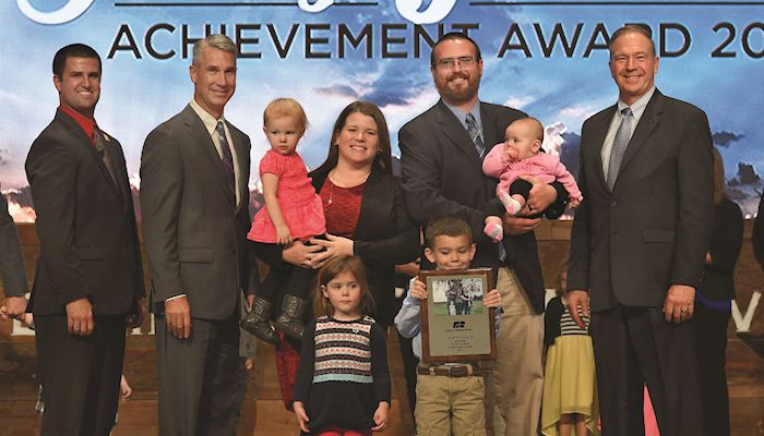 Plagges of Franklin County earn IFBF Achievement Award