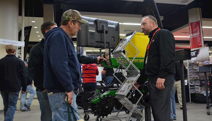 Cautious mood reflected as farmers browse at Power Show