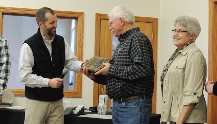 Family recognized for its care of livestock, environment