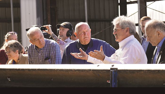 Perdue pledges support for trade and biofuels during Iowa visit