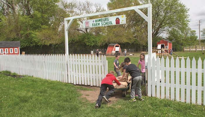 Hamburg farm school teaches lessons outside the classroom