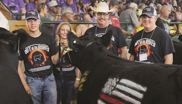 Gratitude rises out of the ashes for Kansas ranchers