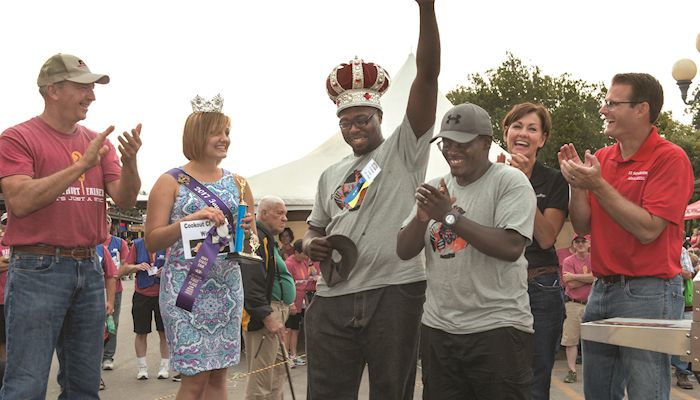 Clinton griller takes home top cookout contest prize