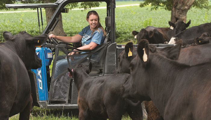 Young farmer chair works to connect with consumers