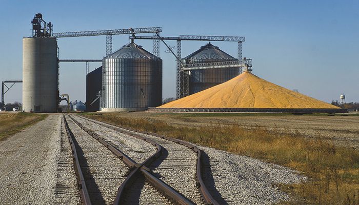 December '17 to July '18 corn futures