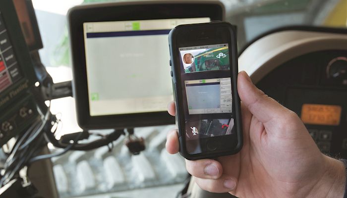 FieldView tools let growers analyze data in combine cab