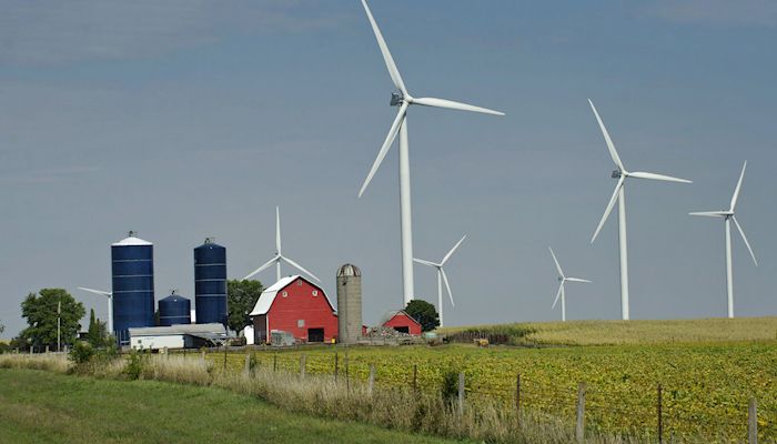 Research shows potential crop gains from wind turbines
