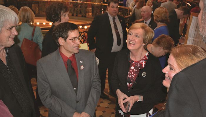 Members lobby at statehouse 