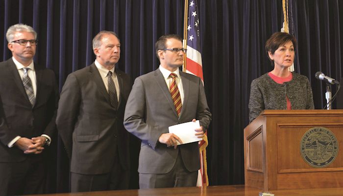 Reynolds: tariffs will hurt Iowa ag