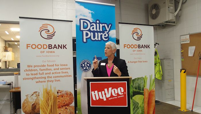 Donations will provide milk to food-insecure Iowans
