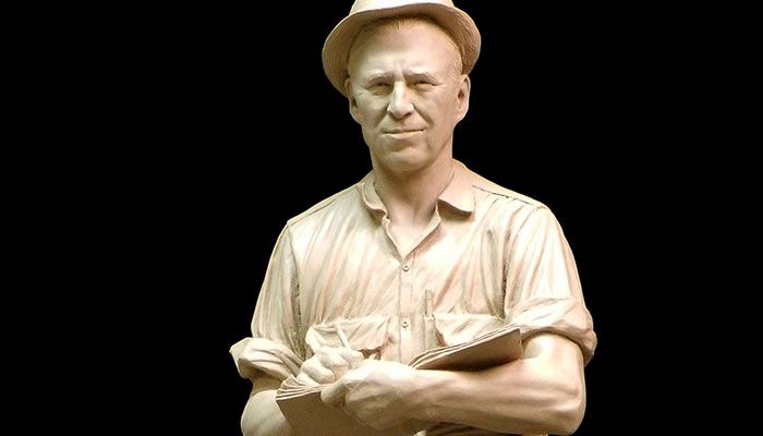 The statue of Iowa-native Norman Borlaug at the United States Capitol. FILE PHOTO