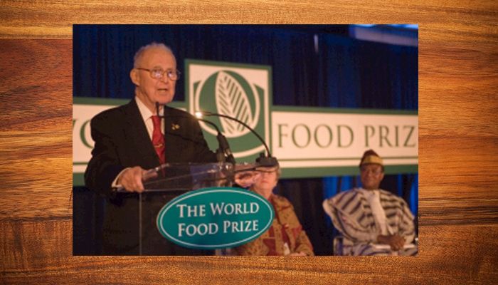 A big “thank you” to Norman Borlaug