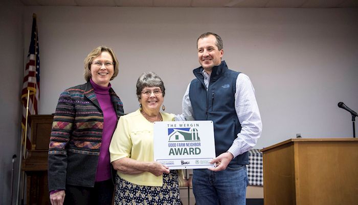 Poultry farmer receives Good Neighbor award