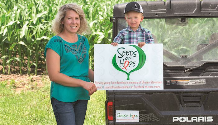 Helping young farm families in need
