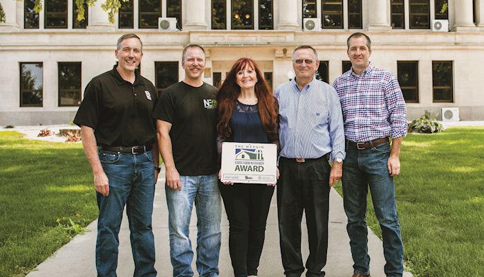 Haack family earns Good Neighbor Award