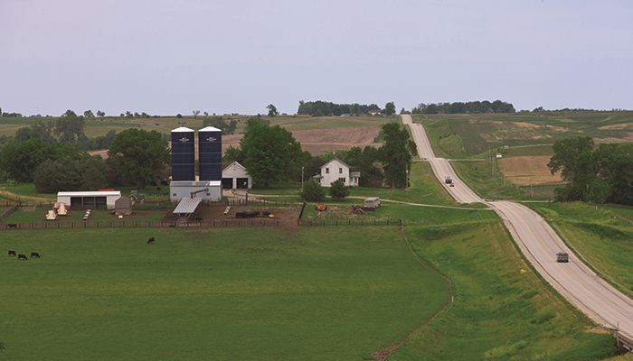 Strong links  between rural and urban Iowa