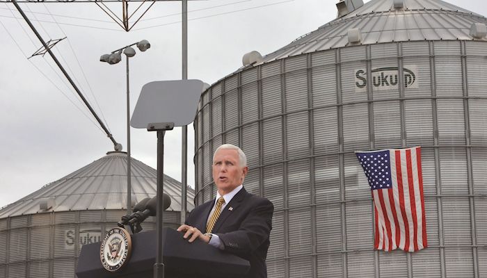 Pence pushes for passage of USMCA   