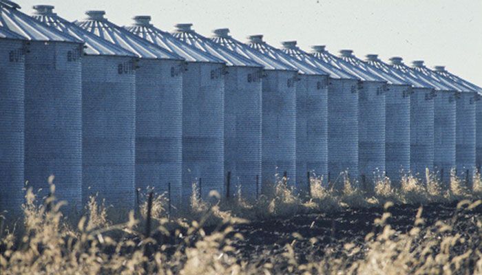 Grain bins