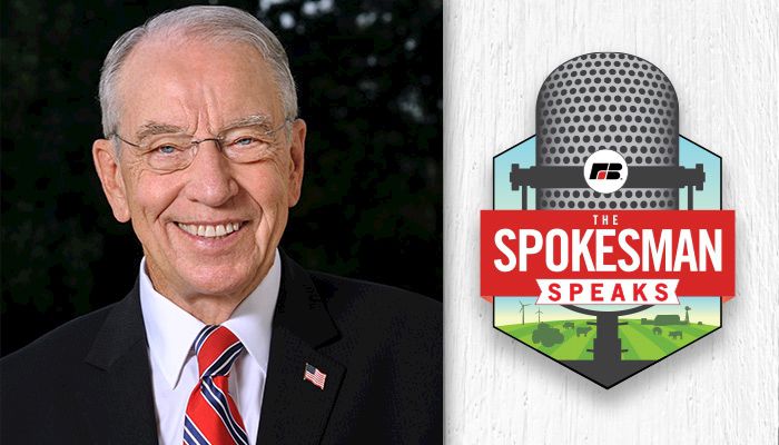 Senator Chuck Grassley, The Spokesman Speaks Podcast