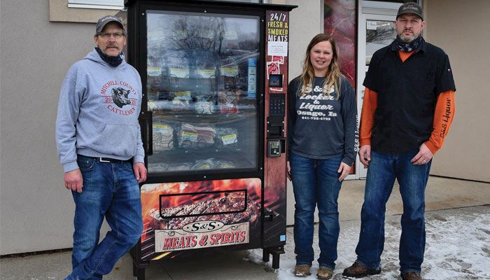 Meat vending