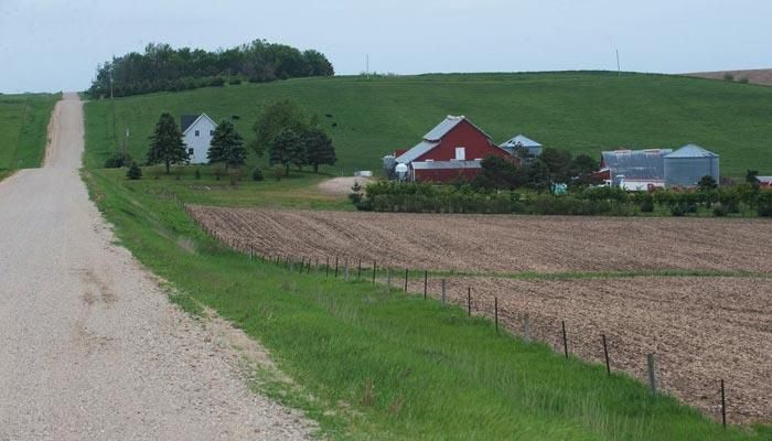 Iowa farm