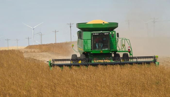 soy harvest