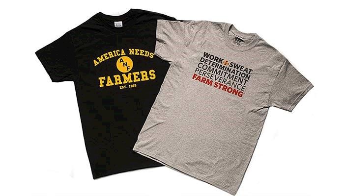 Proceeds from 'Anf' and 'farm strong' gear benefit Iowa food banks