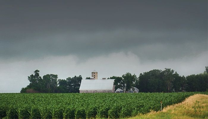 A storm in Iowa