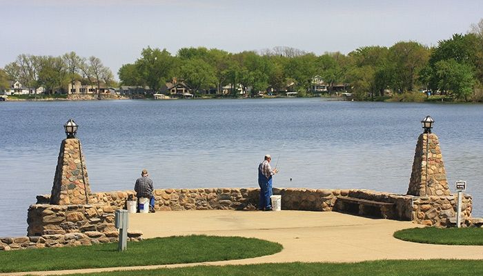 Partnerships among Lake View residents and local farmers help benefit water quality at Black Hawk Lake in Sac County.