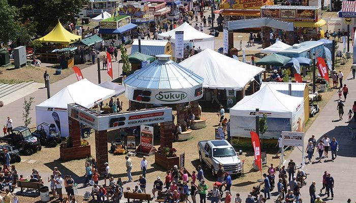 Farm Bureau Park at the Iowa State Fair 