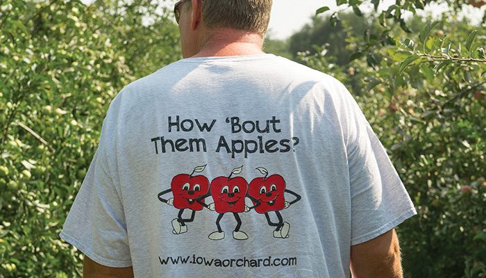Bryan Etchen's family founded the Iowa Orchard back in the 1970s. Today, Etchen and his wife, Anastasiia, carry on the family tradition with a U-Pick apple orchard in Granger and the original farm store and orchard in Urbandale.