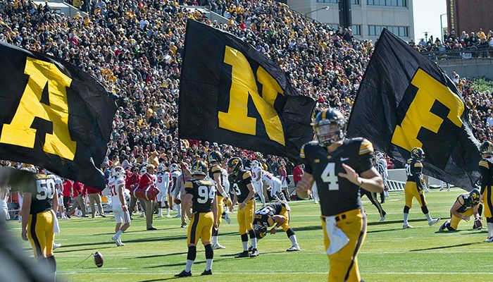 Iowa Hawkeyes ANF flags