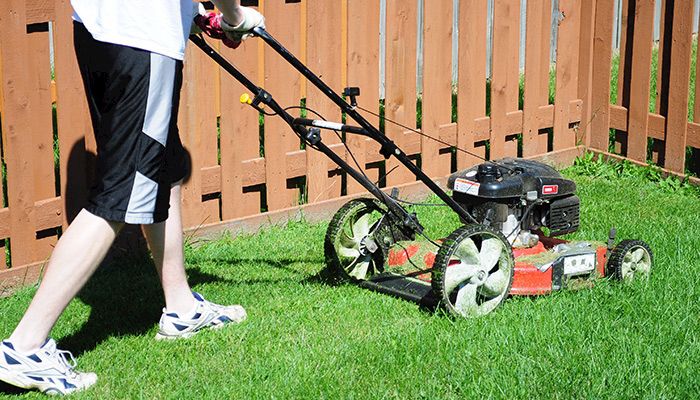 Stay safe with outdoor chores