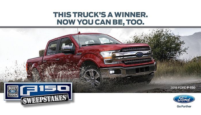 Enter to win a ford f-150