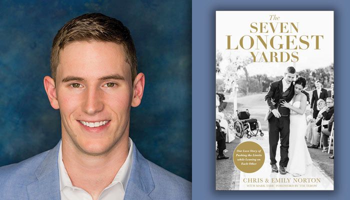 At the 2019 Iowa Farm Bureau annual meeting Dec. 4, Iowa author Chris Norton will share his story of how he beat the odds to walk his bride down the aisle after he suffered a spinal cord injury playing college football.