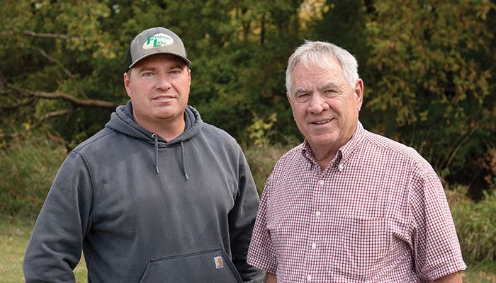 Blair and Mark Fisher grow Christmas trees and ornamental trees at Fisher Trees near Clear Lake. 