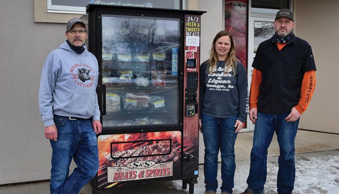 Meat vending