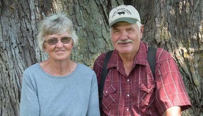 Dale and Karen Green, owners of the Spring Valley Farms, have adopted more than 30 stewardship practices on their farm to promote conservation. 