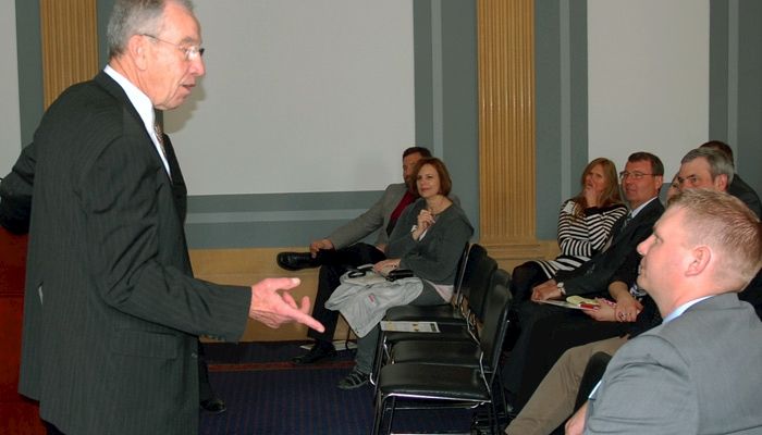 Iowa Farm Bureau names Senator Charles Grassley Friend of Agriculture 