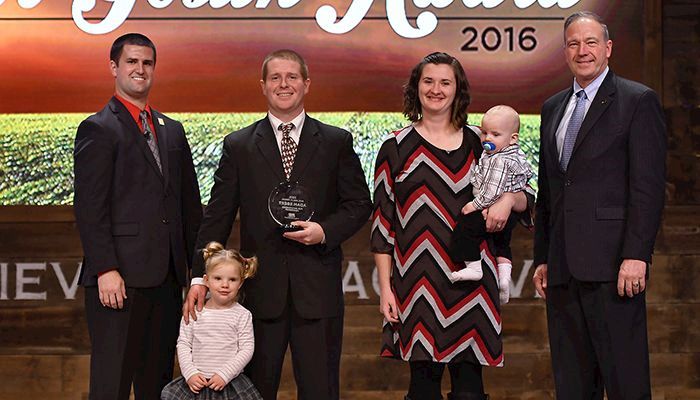 Guthrie County farmer's passion and commitment to sharing agriculture's story earns Adam Ebert the Bob Joslin Excellence in Ag Award