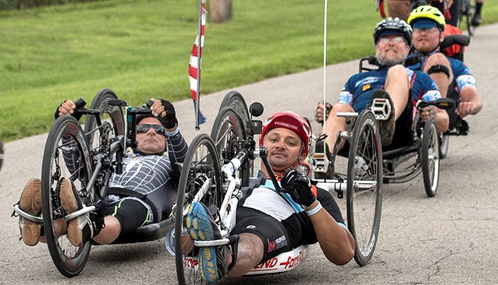 Iowa Farm Bureau celebrates Adaptive Sports 'Farm Strong' character during 2017 RAGBRAI