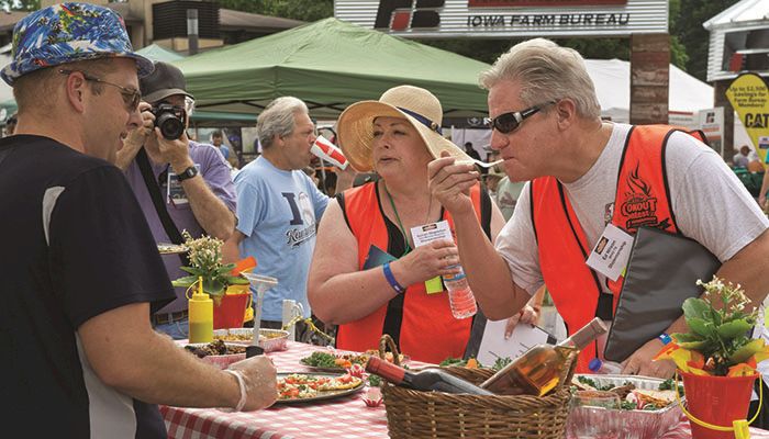 Celebrity judges fired up to meet Iowa's 'Master Grillers' at 54th annual Iowa Farm Bureau Cookout Contest at the Iowa State Fair