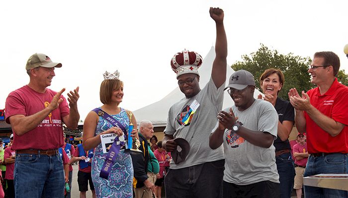 Iowa Farm Bureau Cookout Contest Champion